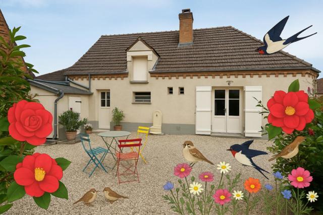 Le Camelia Villa Saint-Viatre Exterior photo
